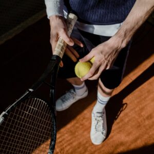 Cours de tennis à l'hôtel