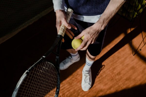 Cours de tennis à l'hôtel