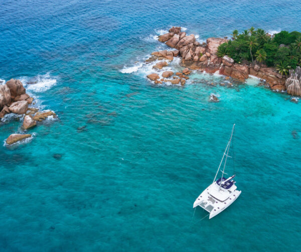 Bateau entre La Digue et Mahé