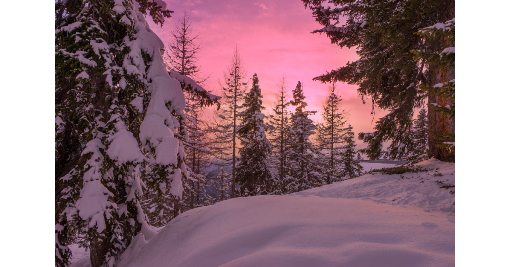 photographie d'un paysage en Laponie