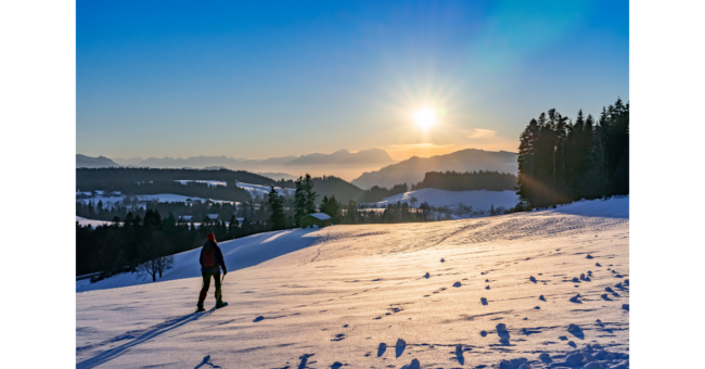 excursion en raquettes de neige