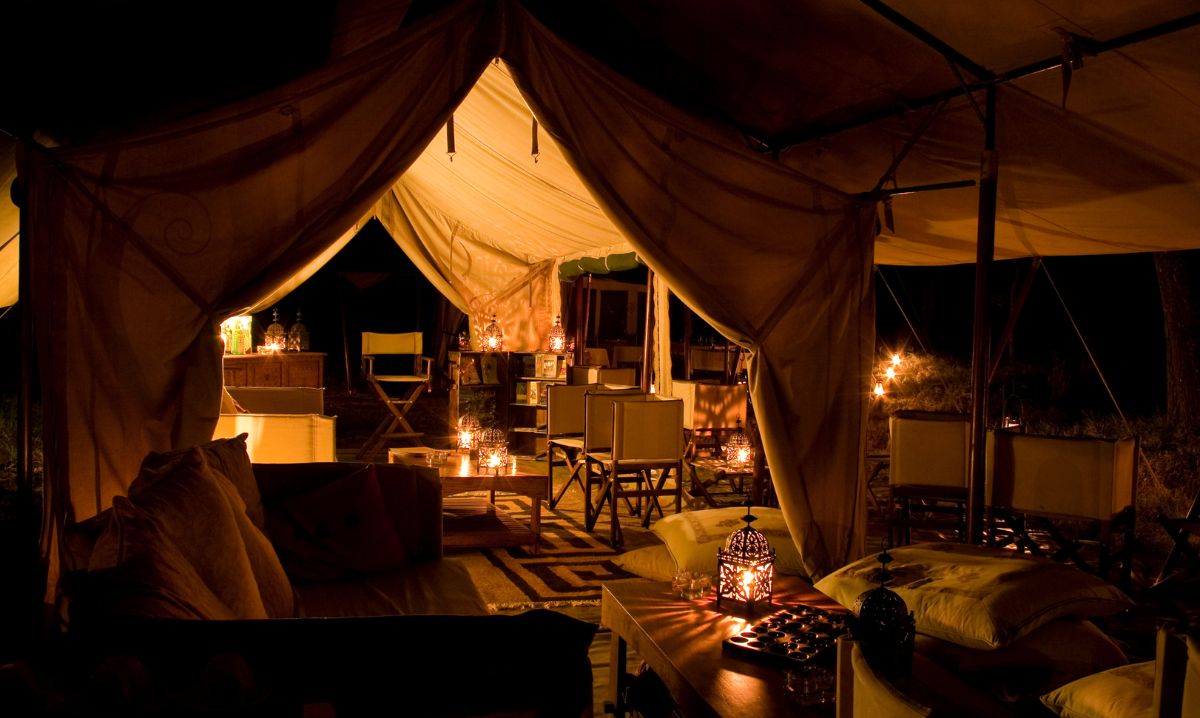 hébergement safari afrique tente