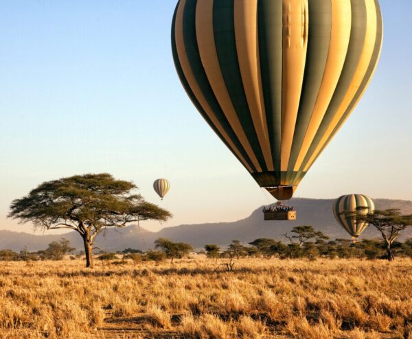 Safari en Montgolfière dans le parc du Senrengeti